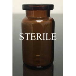 6mL Amber Sterile Open Vials (5mL shorty), Depyrogenated, Ream of 219