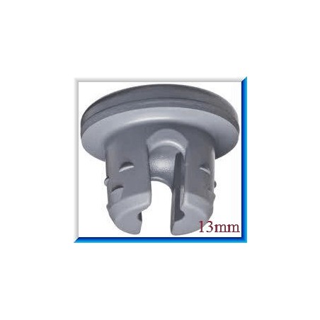 13mm Vial Stopper, Nubbed 2-Leg Lyophilization, Bag of 1000