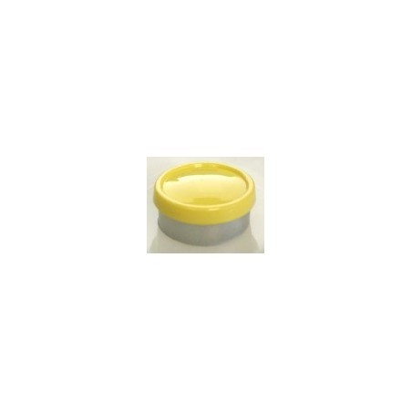 20mm Superior Flip Cap Vial Seals, Yellow, Bag 1000