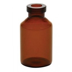 5mL Amber Serum Vials, 13mm...