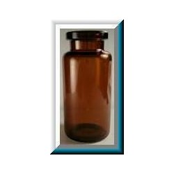 5mL Amber Serum Vials, Holds 10mL, 23x47mm, Ream of 255