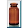 10mL Amber Molded Serum Vials, 25x54mm, Ream of 168