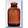 50mL Amber Serum Vials, 43x73mm, Case of 204