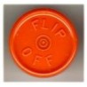 20mm Flip Off Vial Seals, Orange Peel, Pack of 100