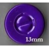 13mm Center Tear Vial Seals, Purple, Bag of 1000