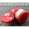 West 13mm Smooth Vial Caps, Red, Bag 1000