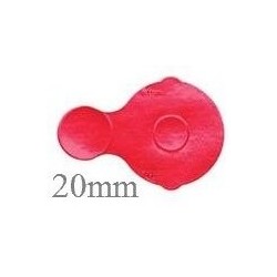 20mm IVA Foil Seal, Red,...