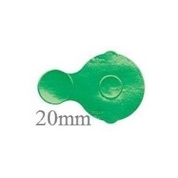 20mm IVA Foil Seal, Green,...