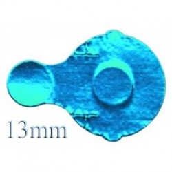 13mm IVA Foil Seal, Blue,...