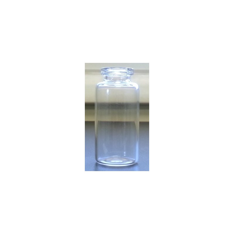20mL Clear Serum Vials, 30x57.5mm, Tray of 108
