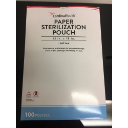 Sterilization Pouches, 13x18 Inches, Pk 100