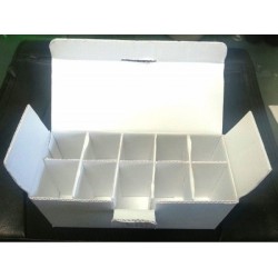 White Vial Box, 10x10mL...