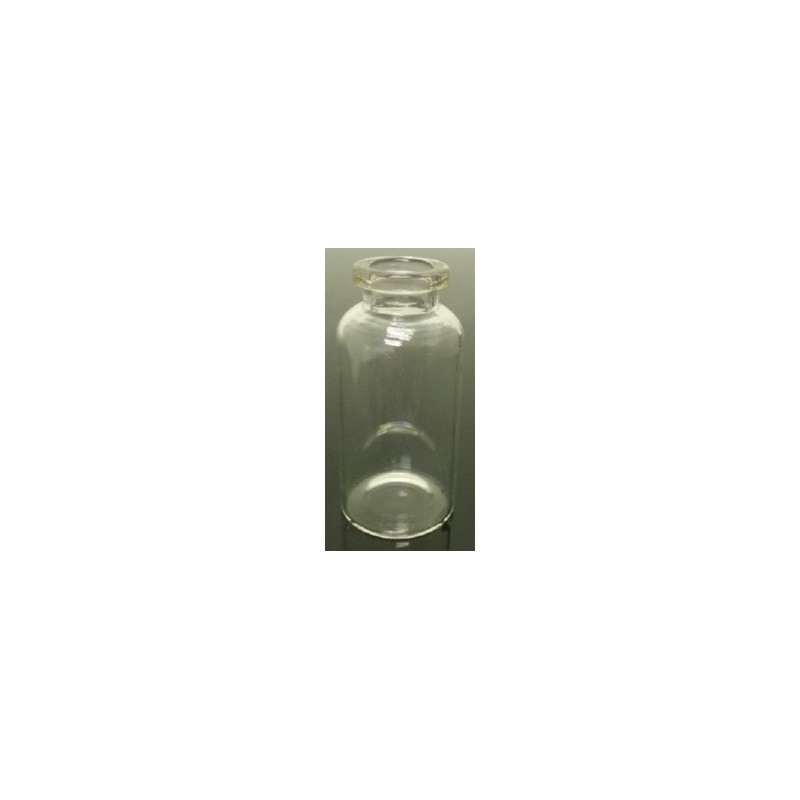 20mL Clear Serum Vials, Sloped Shoulders, 28x58mm, case of 720