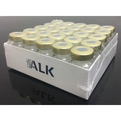 ALK 5mL Sterile Serum Vials, Gold Seals, Pack of 25