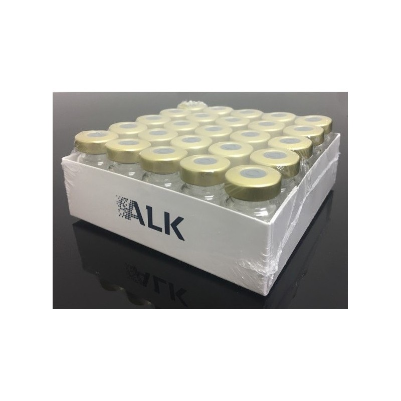 ALK 5mL Sterile Serum Vials, Gold Seals, Pack of 25