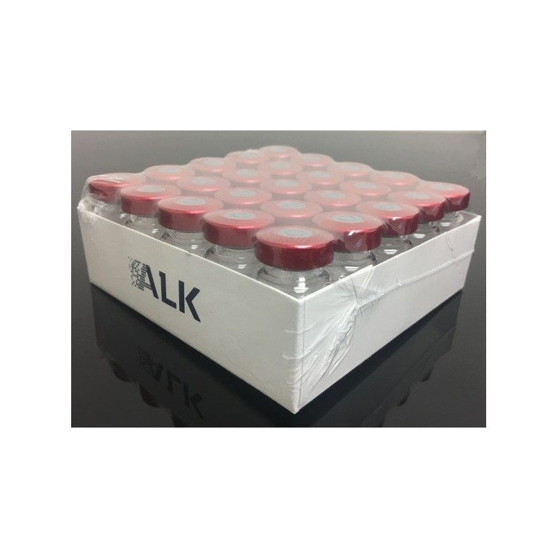 5mL Sterile Serum Vials, Red Seals, Pack of 25
