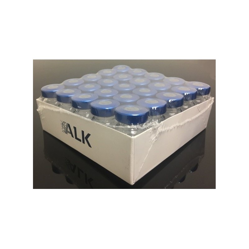 ALK 5mL Sterile Serum Vials, Blue Seals, Pack of 25