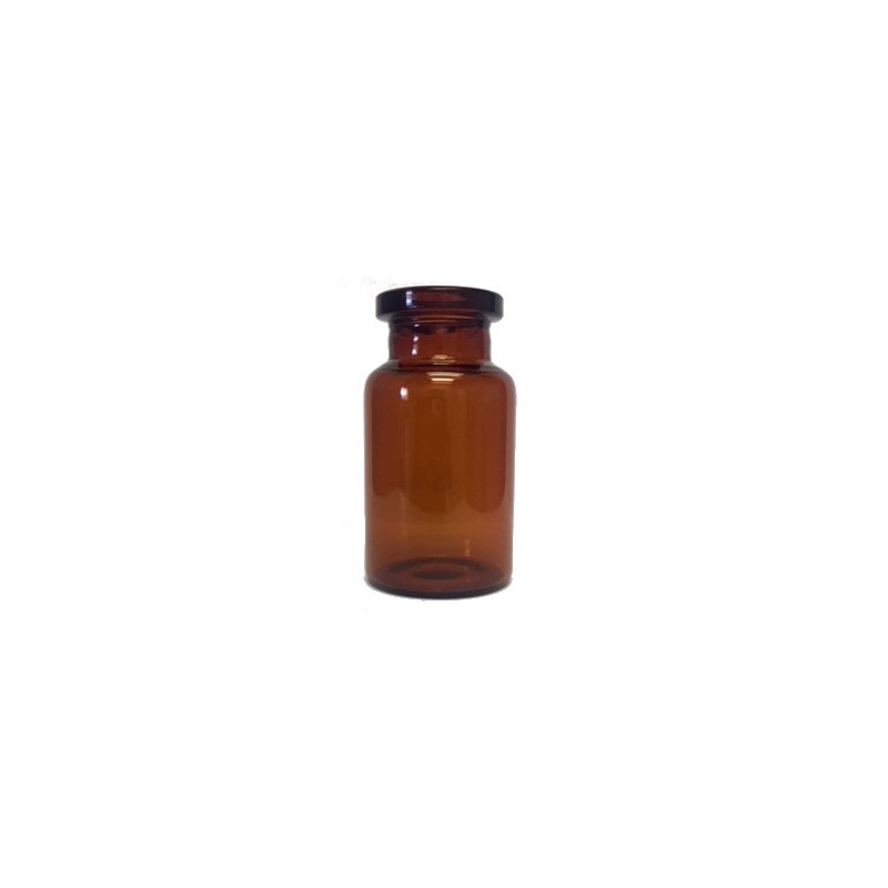 10mL Amber Shorty Serum Vials, YXP, 24x45mm, Ream of 252