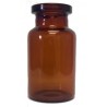 10mL Amber Shorty Serum Vials, YXP, 24x45mm, Ream of 165 pieces