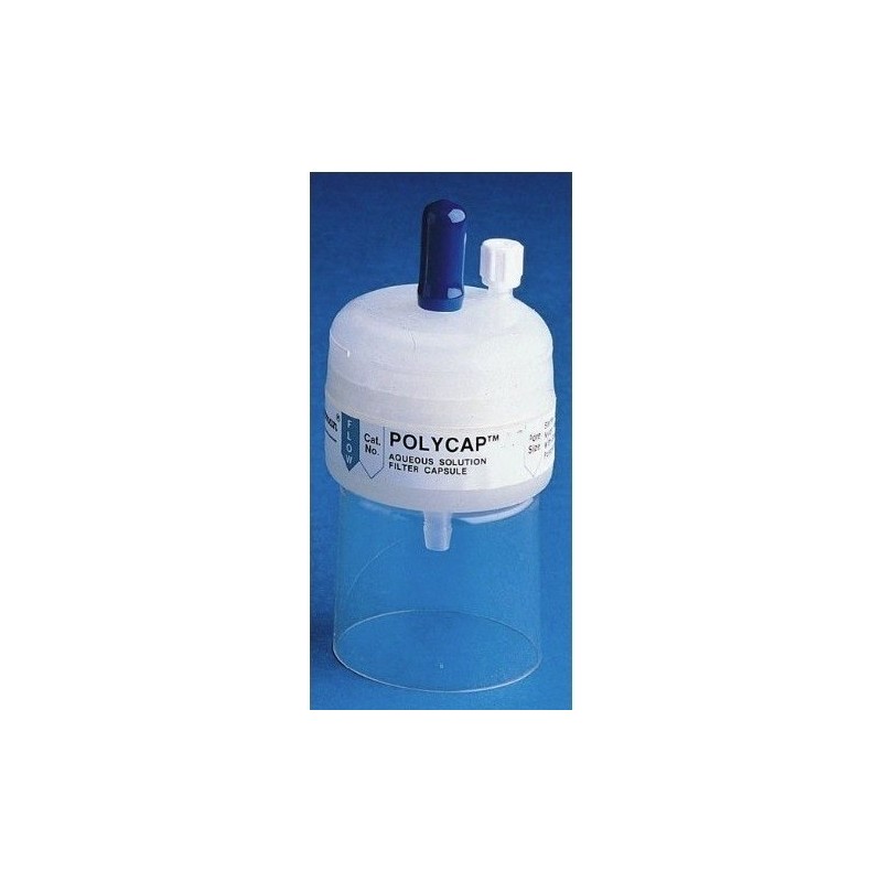 Whatman Polycap TC 0.8/0.2um Sterile PES Filter with Filling Bell, Pk 1