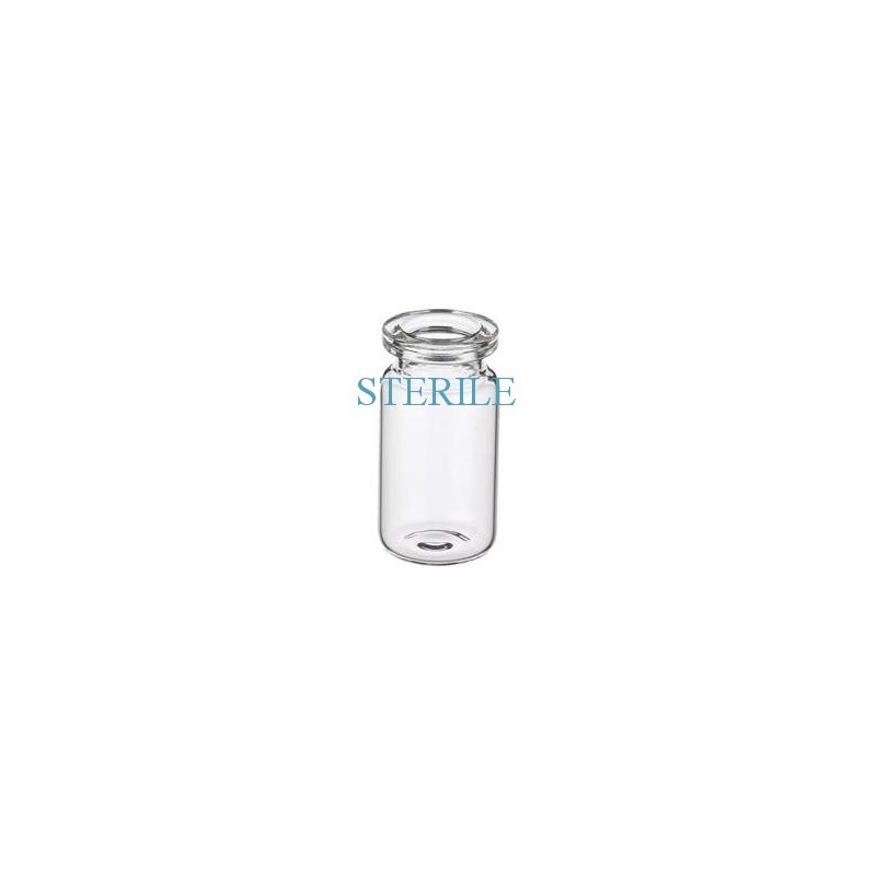 10mL Clear Sterile Open Vials, Depyrogenated, Ream of 145