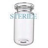 10mL Clear Sterile Open Vials, Depyrogenated, Ream of 145