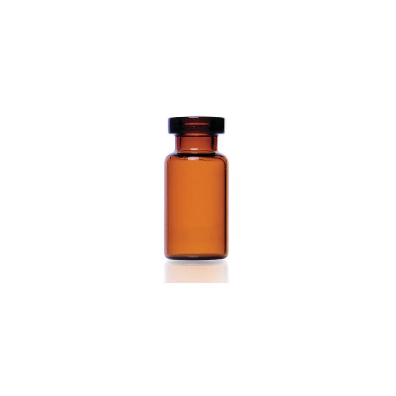 ISO 2R amber vial, 16x35mm, Ream of 264 pieces