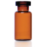 ISO 2R amber vial, 16x35mm, Ream of 264 pieces