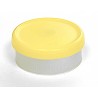 20mm West Matte Flip Cap Vial Seals, Yellow, Bag of 1000 pieces