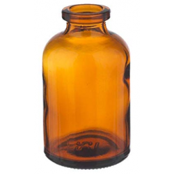 30mL Amber Serum Vials, 36x63mm, Ream of 90