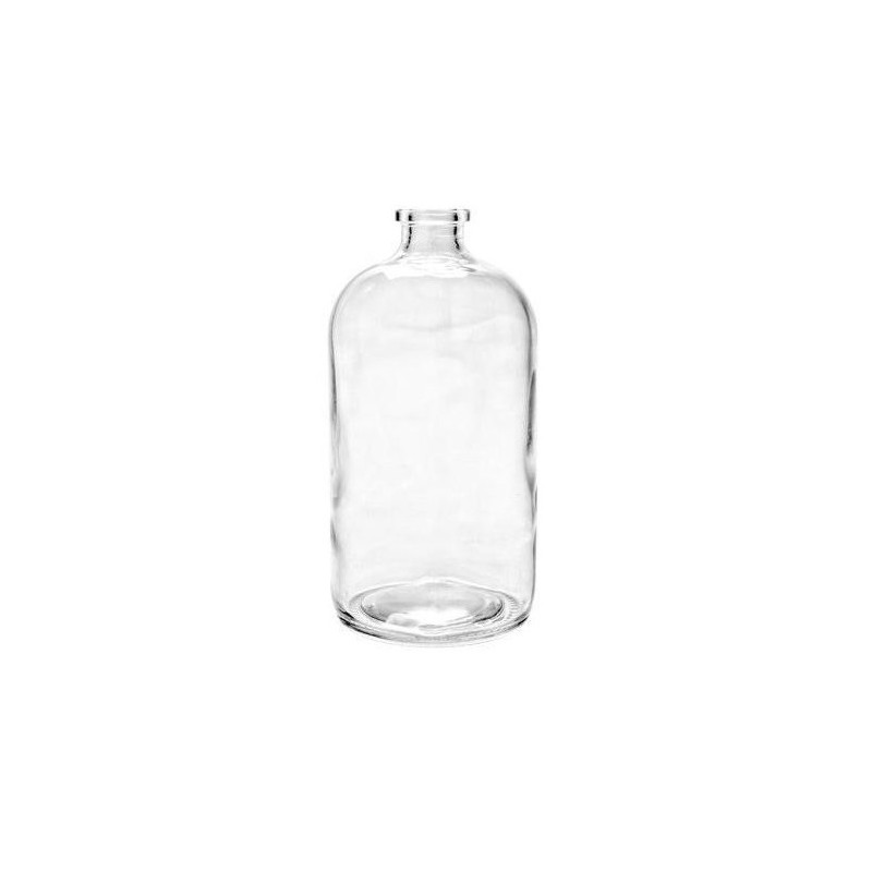 500mL Clear Serum Vials, 75mm x 190mm, case of 16 pieces.