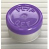 13mm Flip Off Vial Seals, Purple, Case of 1000