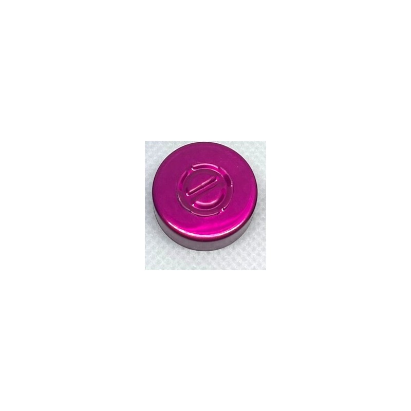 20mm Center Tear Vial Seals, Wine, Bag of 1000