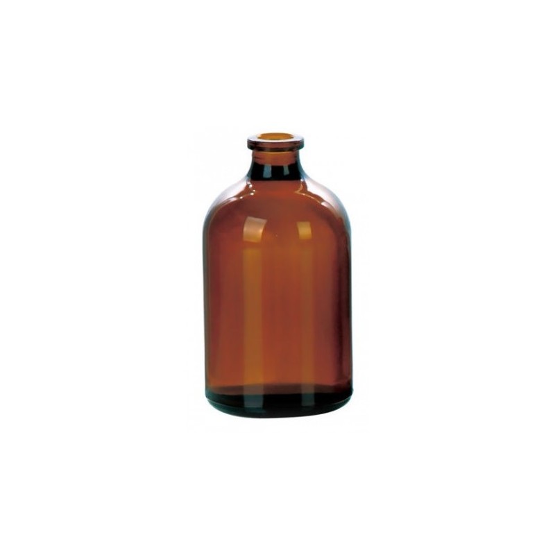 100mL Amber Serum Vials, 52x95mm, Case of 136 100mL Amber Serum Vials, 52x95mm, Case of 136