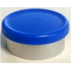 20mm West Matte Flip Cap Vial Seals, Royal Blue, Bag 1000