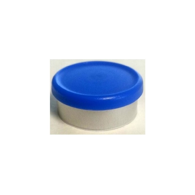 20mm West Matte Flip Cap Vial Seals, Royal Blue, Bag 1000 20mm West Matte Flip Cap Vial Seals, Royal Blue, Bag 1000