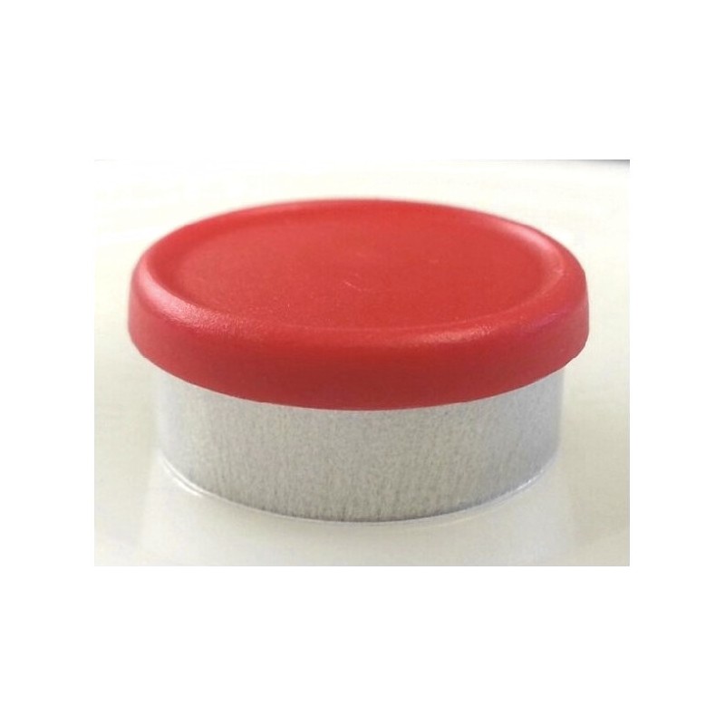 20mm West Matte Flip Cap Vial Seals, Red, Bag 1000 20mm West Matte Flip Cap Vial Seals, Red, Bag 1000
