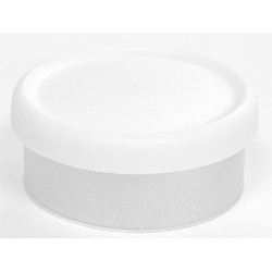20mm West Matte Flip Cap Vial Seals, White, Bag 1000