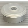 20mm West Matte Flip Cap Vial Seals, Clear, Bag 1000