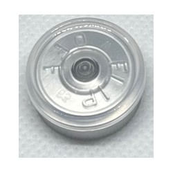 20mm Flip Off Vial Seals, Clear, Pack of 100