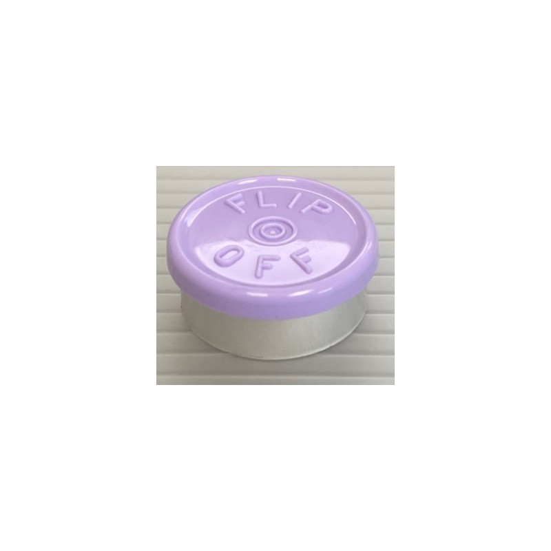 20mm Flip Off Vial Seals, Lavender, Case of 1000