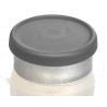 20mm West Matte Flip Cap Vial Seals, Dark Gray, Bag 1000
