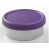 20mm West Matte Flip Cap Vial Seals, Purple, Bag 1000