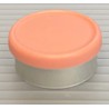 20mm West Matte Flip Cap Vial Seals, Peach, Bag 1000