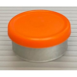 20mm West Matte Flip Cap Vial Seals, Orange Peel, Bag 1000