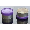 West 13mm Smooth Vial Caps, Purple, Bag 1000
