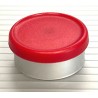 20mm West Matte Flip Cap Vial Seals, Red, Bag 1000