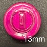 13mm Full Tear Off Vial Seals, Wine, Pk 100