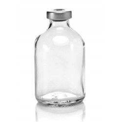 ALK 30mL Sterile Serum Vials, Silver Seals, Pk of 25