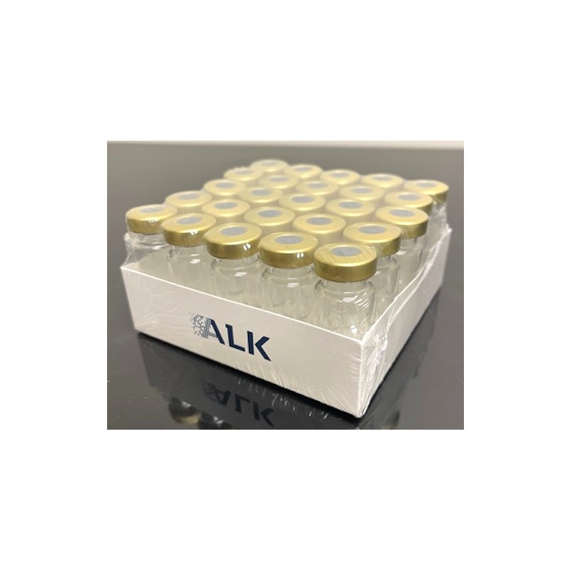 ALK 10mL Sterile Serum Vials, Gold Seals, Pack of 25